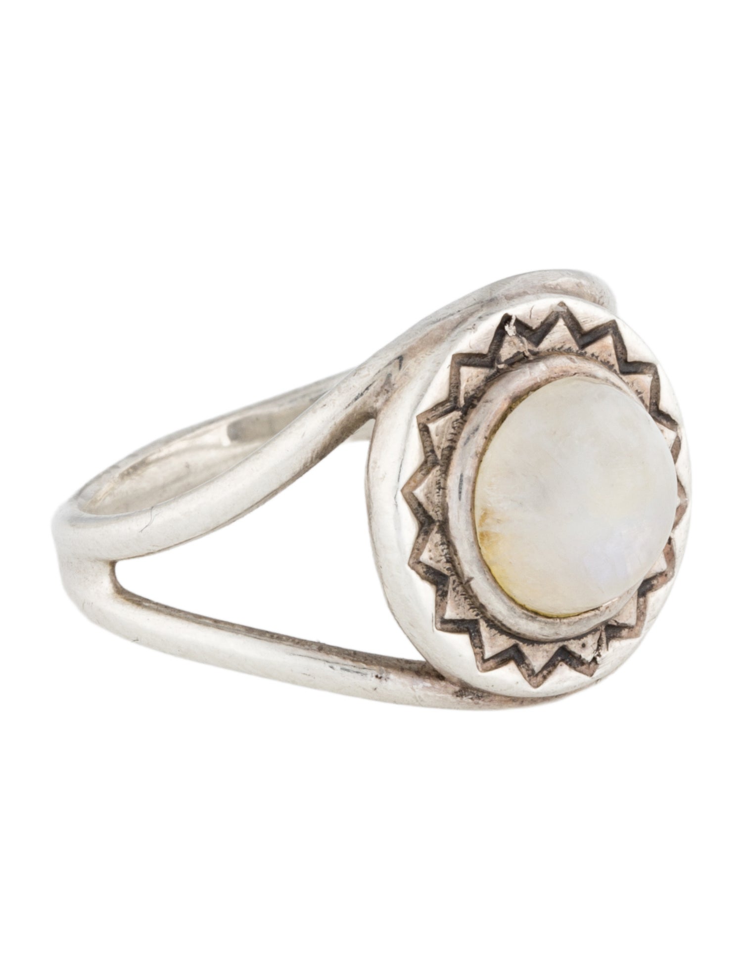 Pamela Love Moonstone Labradorite Solar Cocktail Ring