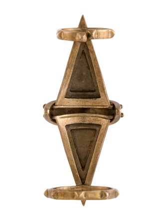 Pamela Love Articulated Pyramid Knuckle Cocktail Ring