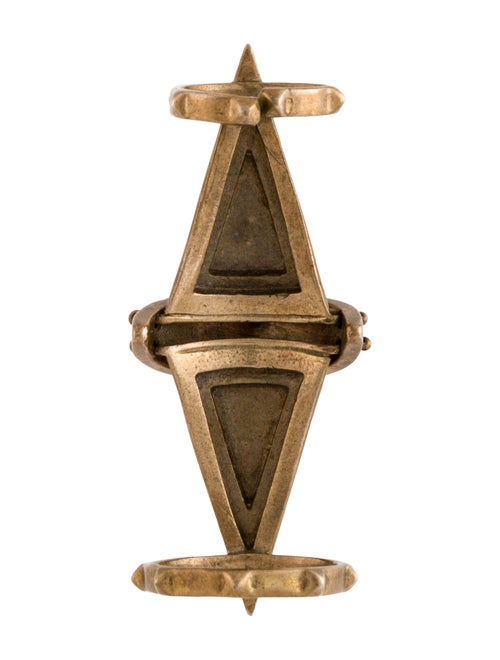 Pamela Love Articulated Pyramid Knuckle Cocktail Ring