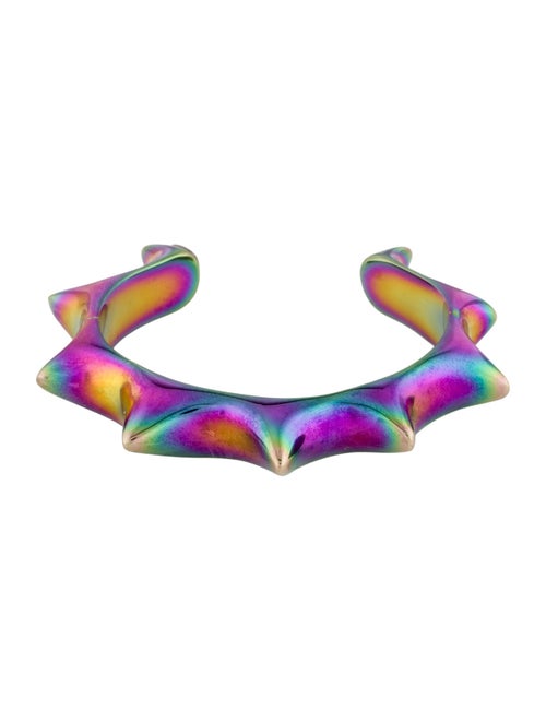 Pamela Love Holographic Sun Spiked Cuff Bracelet