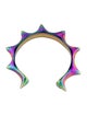 Pamela Love Holographic Sun Spiked Cuff Bracelet