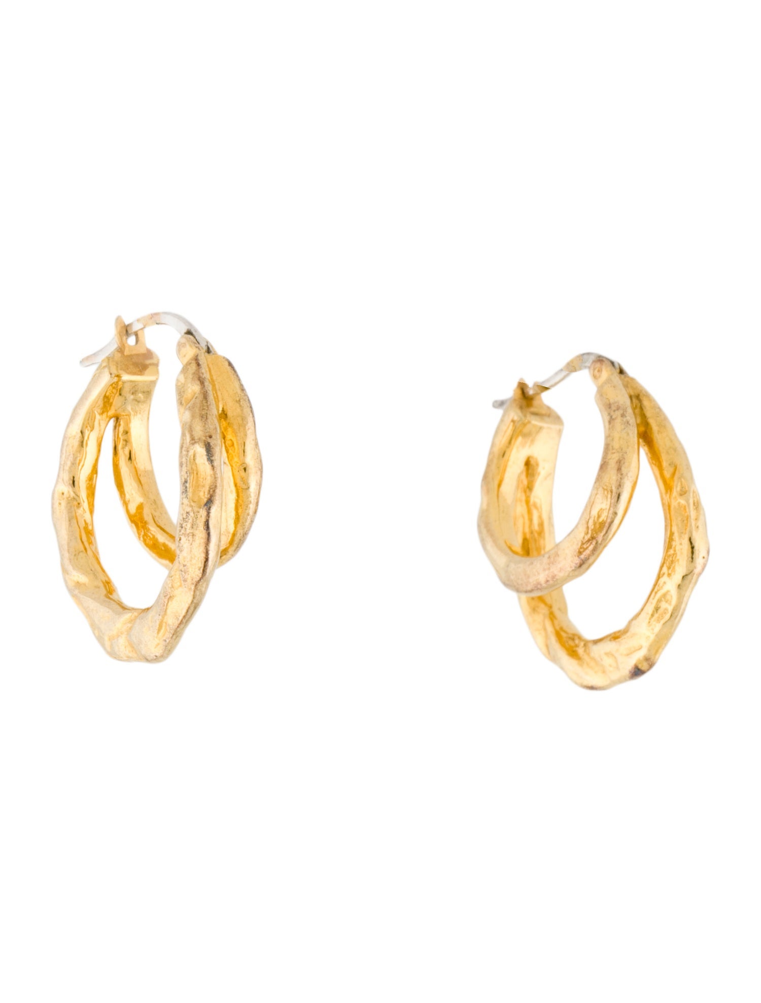 Pamela Love Jasmine Balance Hoop Earrings