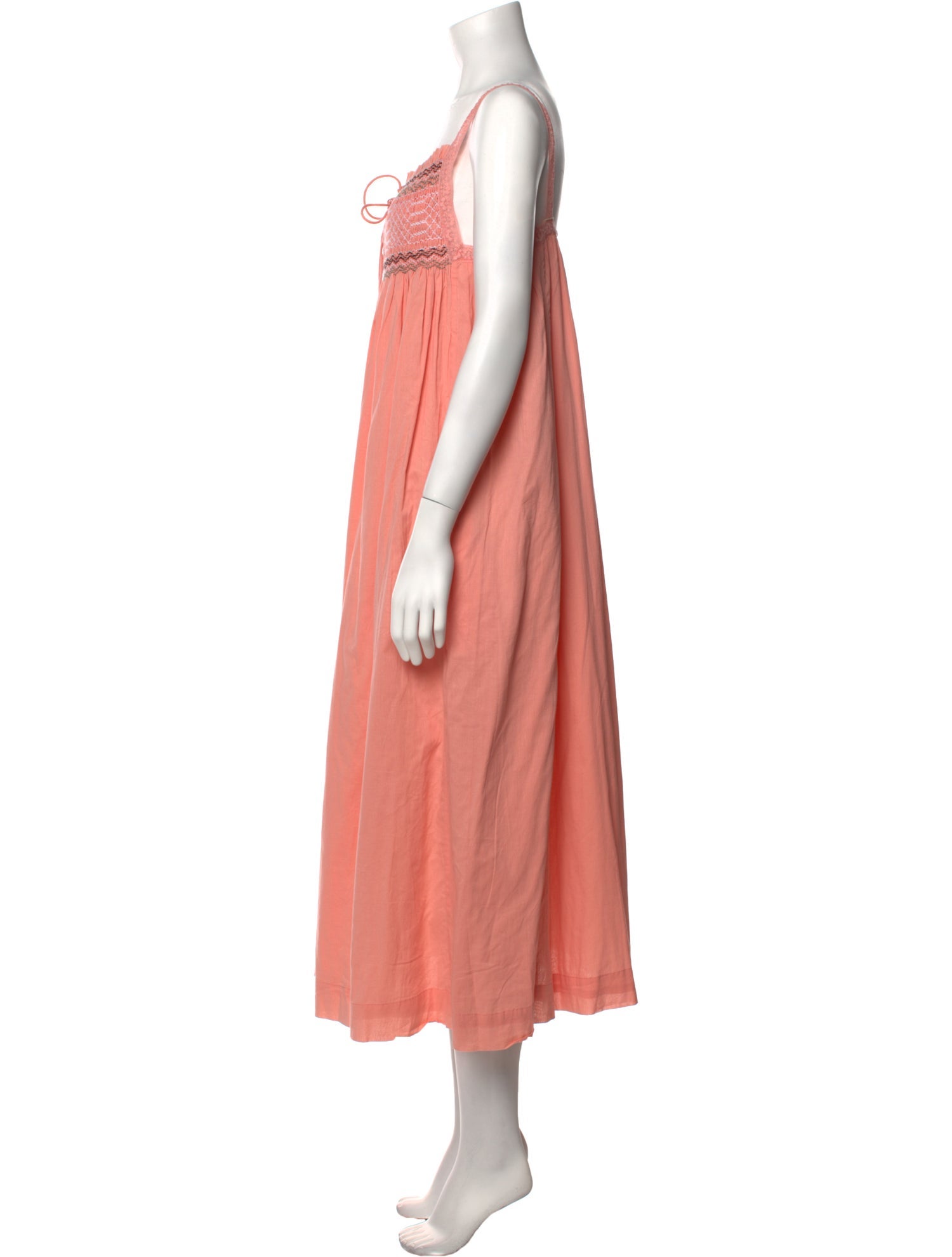 Paul & Joe Sister Square Neckline Long Dress