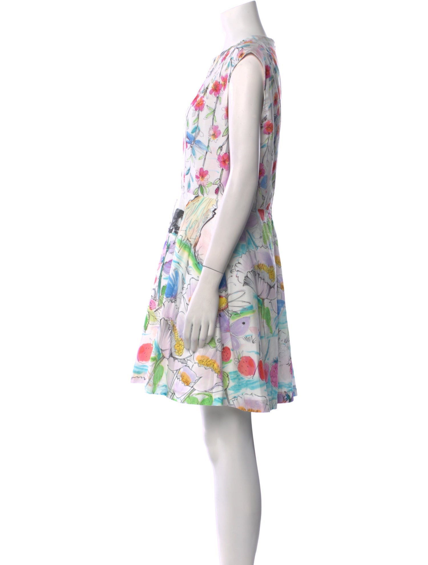 Paul & Joe Sister Floral Print Mini Dress