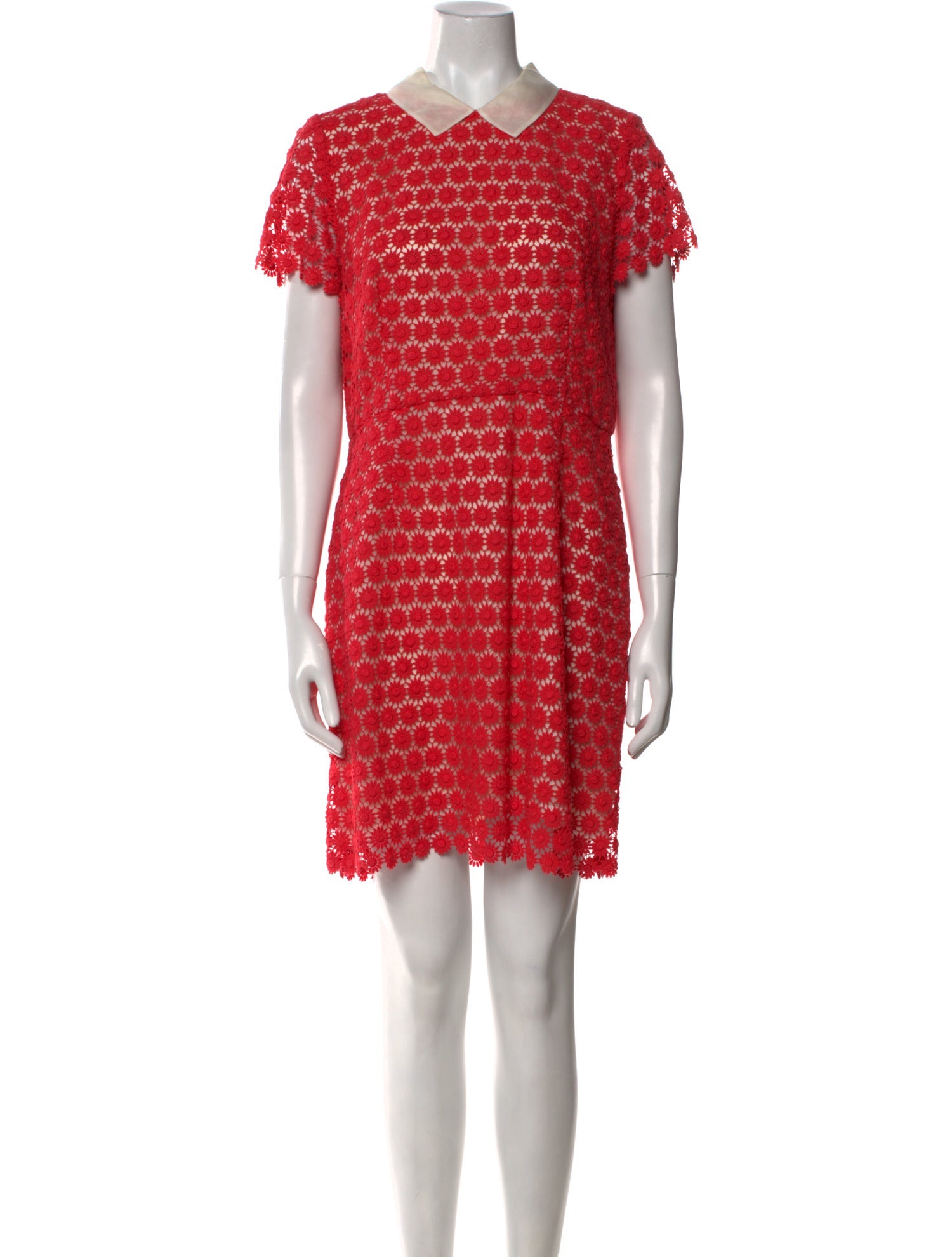 Paul & Joe Sister Lace Pattern Mini Dress