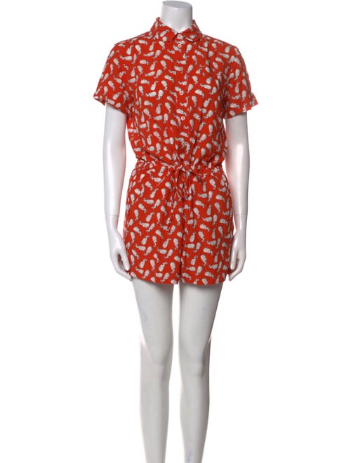 Paul & Joe Sister Silk Printed Romper