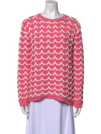 Paul & Joe Sister Printed Scoop Neck Sweater