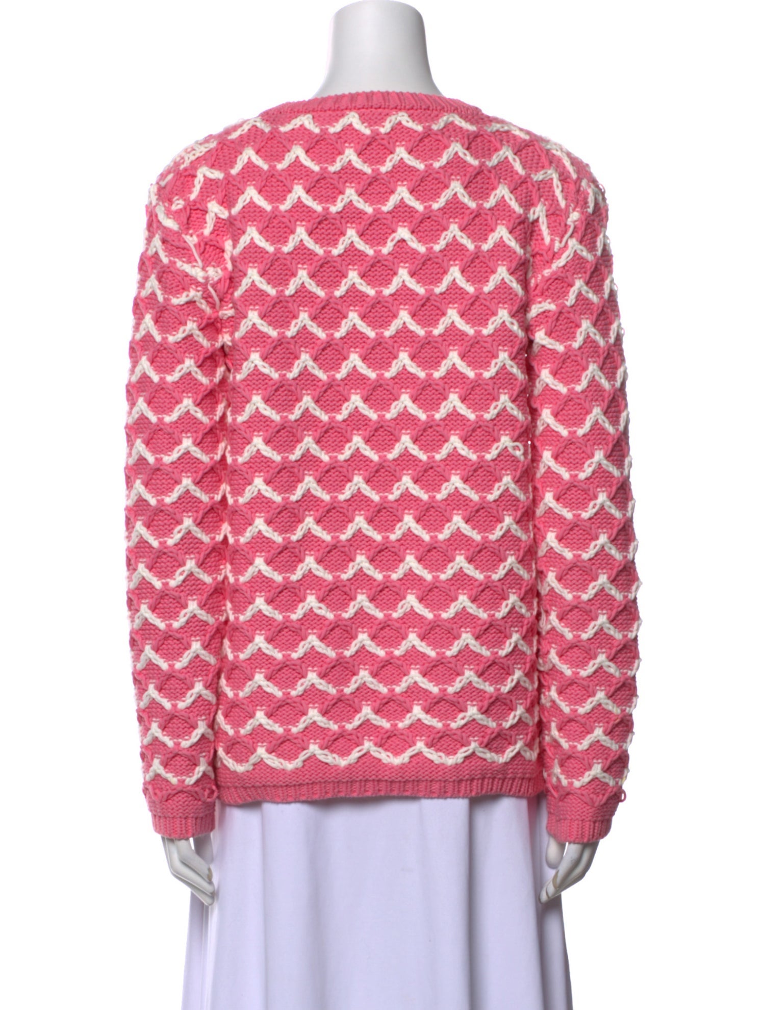 Paul & Joe Sister Printed Scoop Neck Sweater