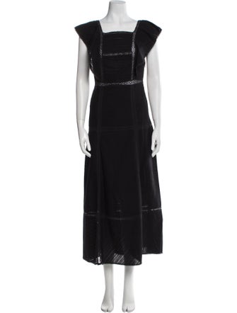 Paul & Joe Sister Square Neckline Long Dress