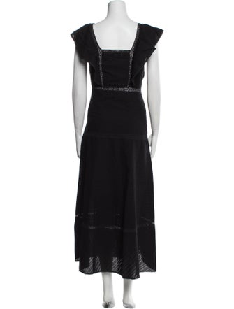 Paul & Joe Sister Square Neckline Long Dress