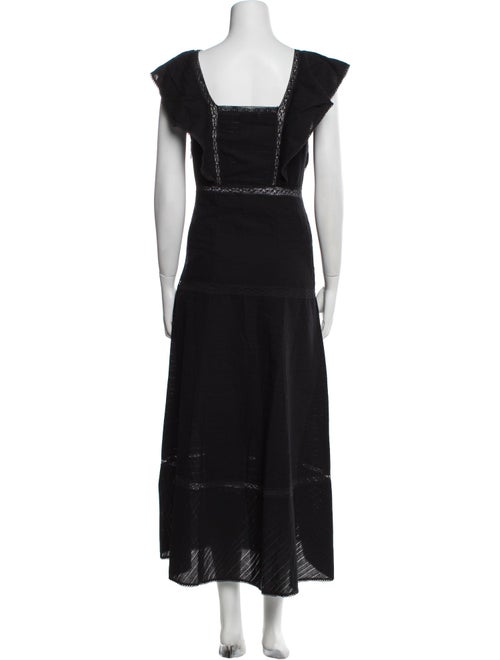 Paul & Joe Sister Square Neckline Long Dress