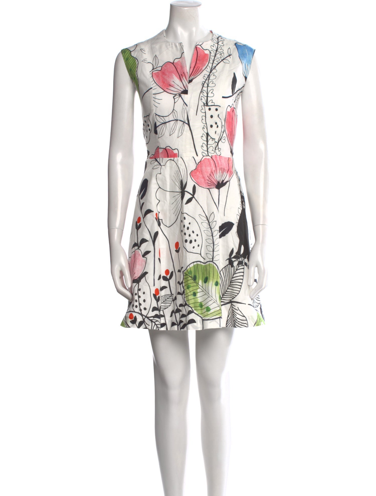Paul & Joe Sister Floral Print Mini Dress