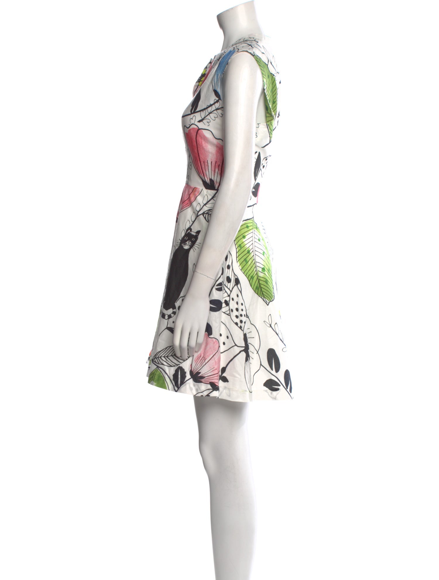 Paul & Joe Sister Floral Print Mini Dress