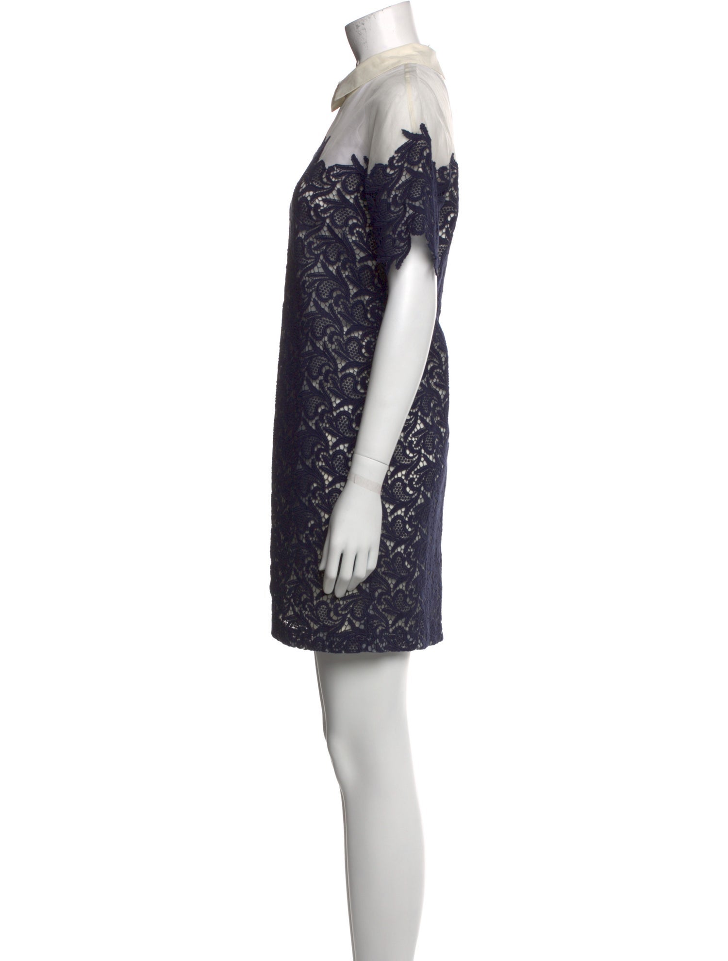 Paul & Joe Sister Lace Pattern Knee-Length Dress
