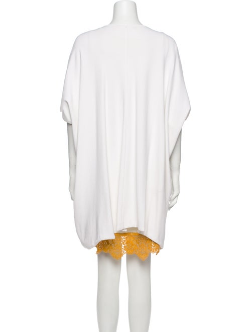 P.A.R.O.S.H. Scoop Neck Mini Dress