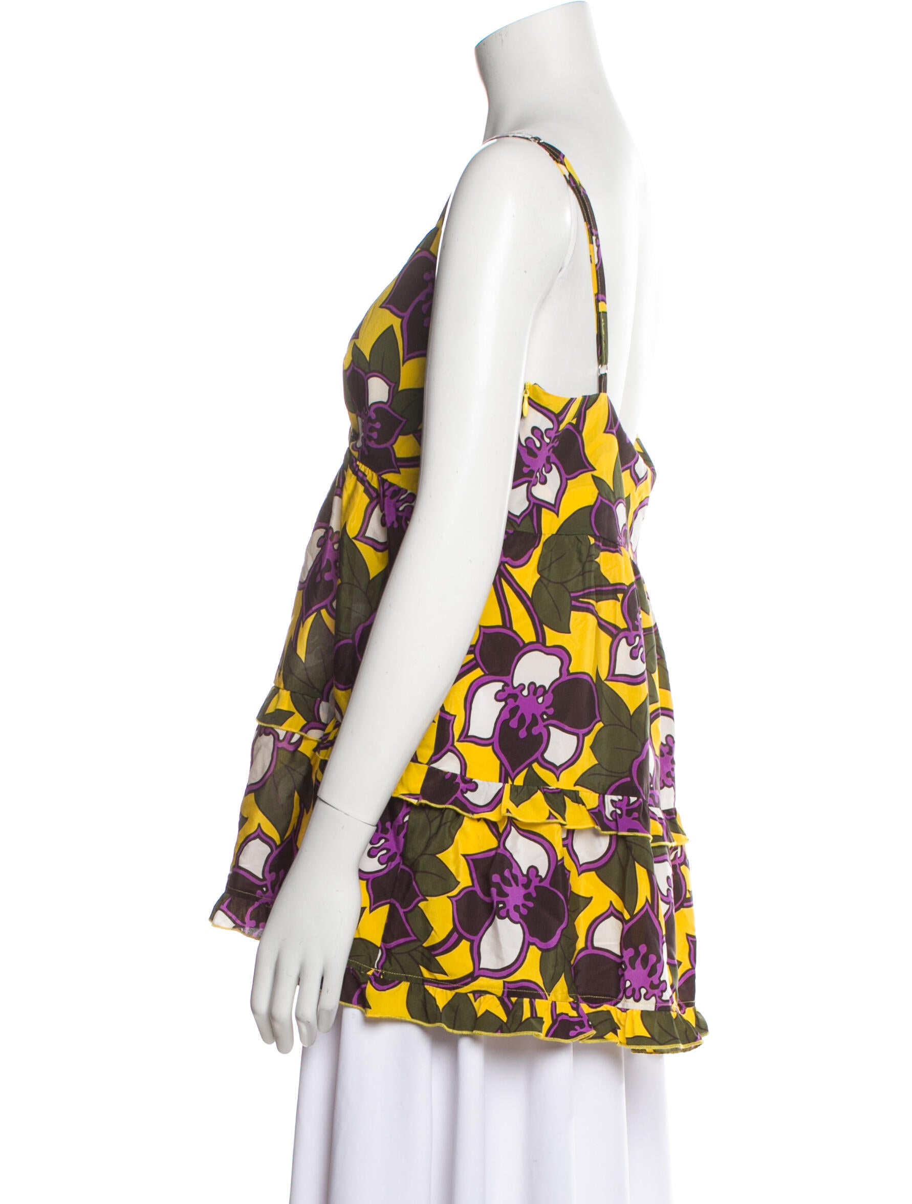 P.A.R.O.S.H. Silk Printed Blouse