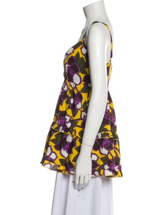 P.A.R.O.S.H. Silk Printed Top