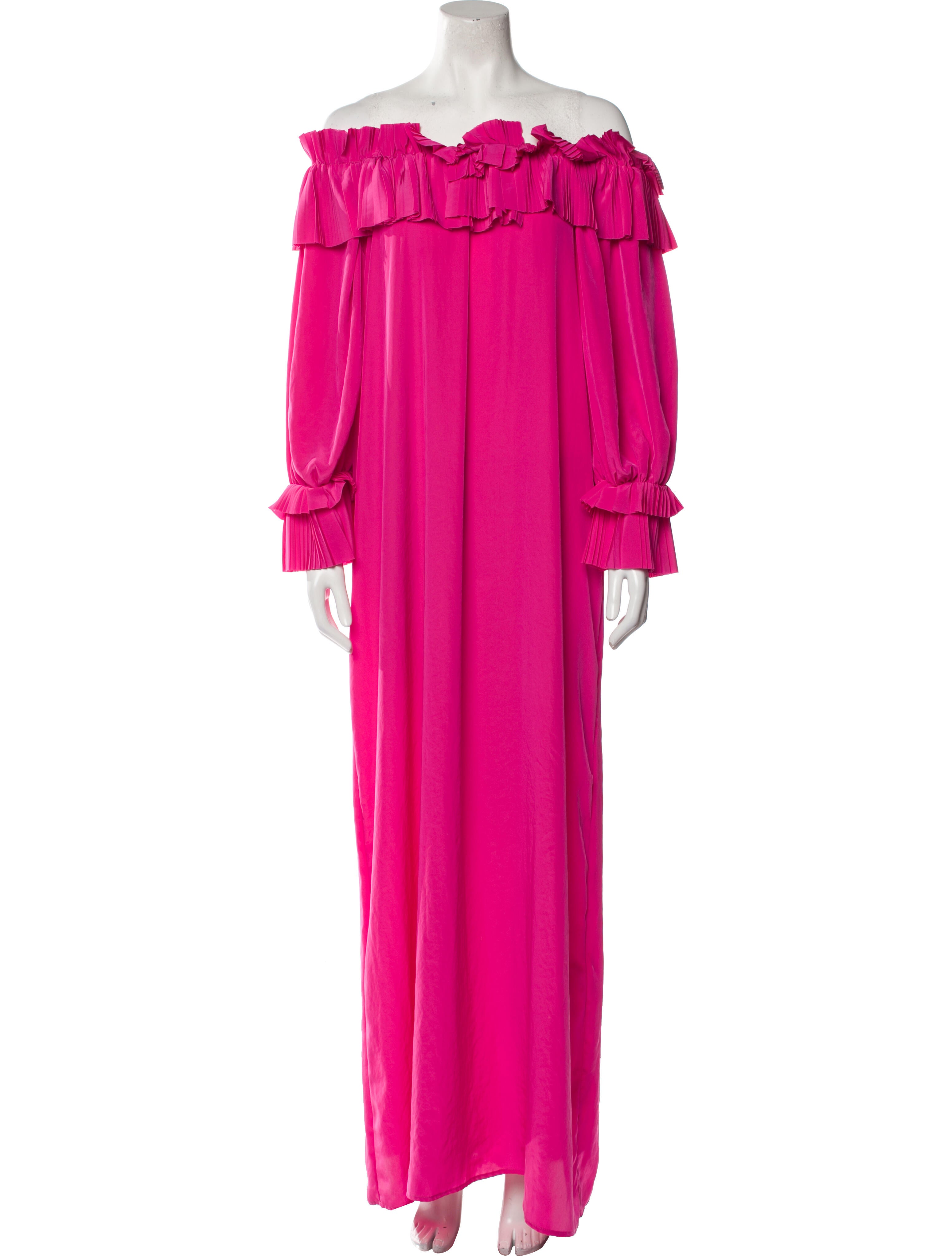 P.A.R.O.S.H. Off-The-Shoulder Long Dress w/ Tags