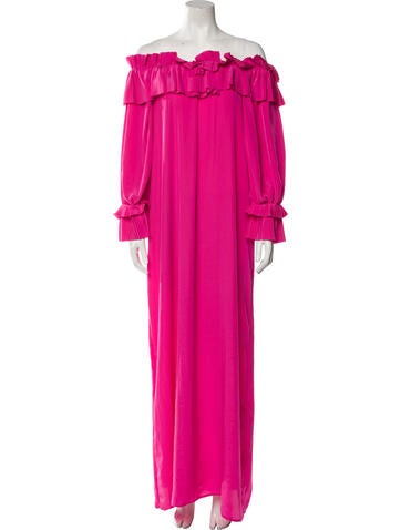 P.a.r.o.s.h. Dresses Off-The-Shoulder Long Dress XS