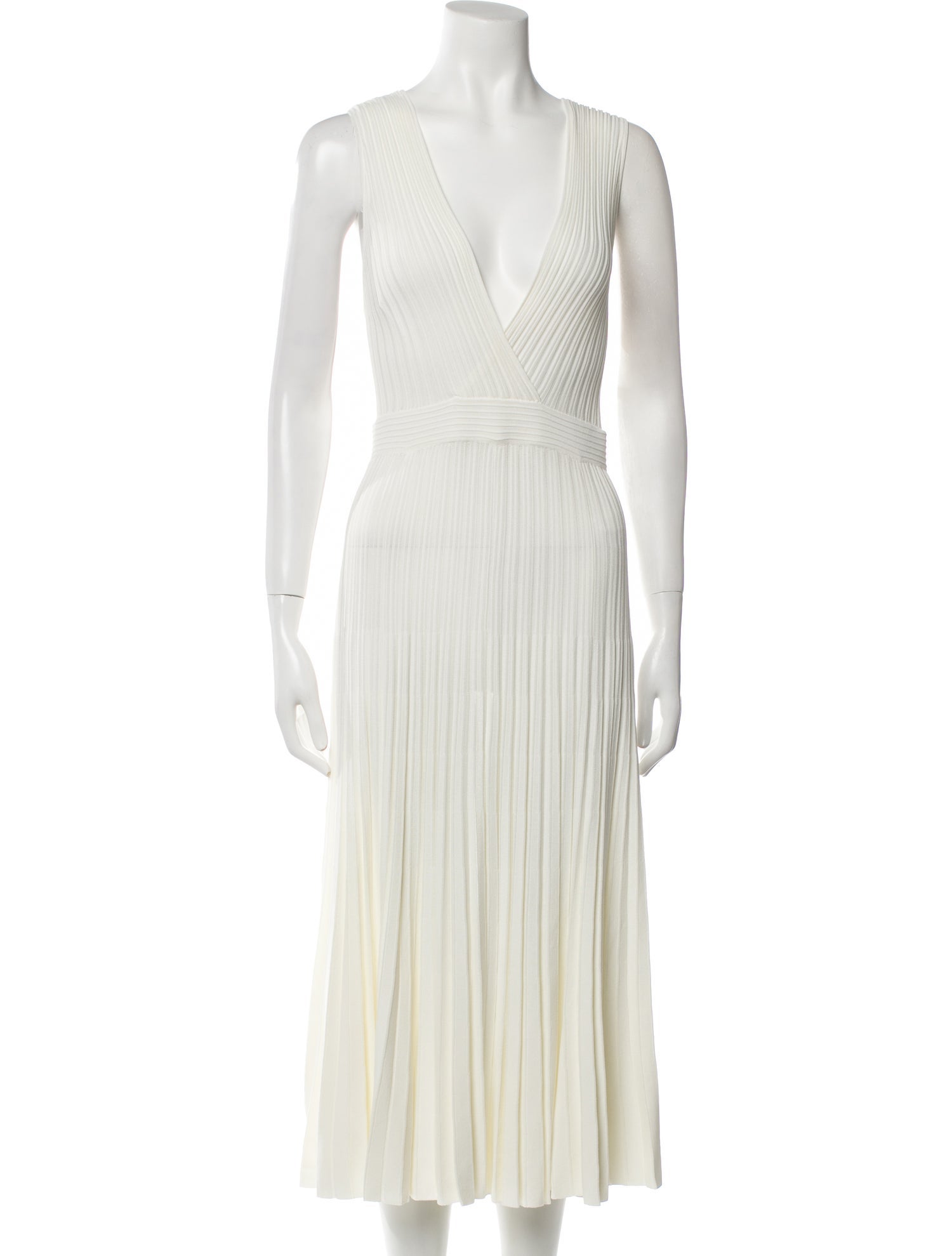 P.A.R.O.S.H. V-Neck Midi Length Dress w/ Tags