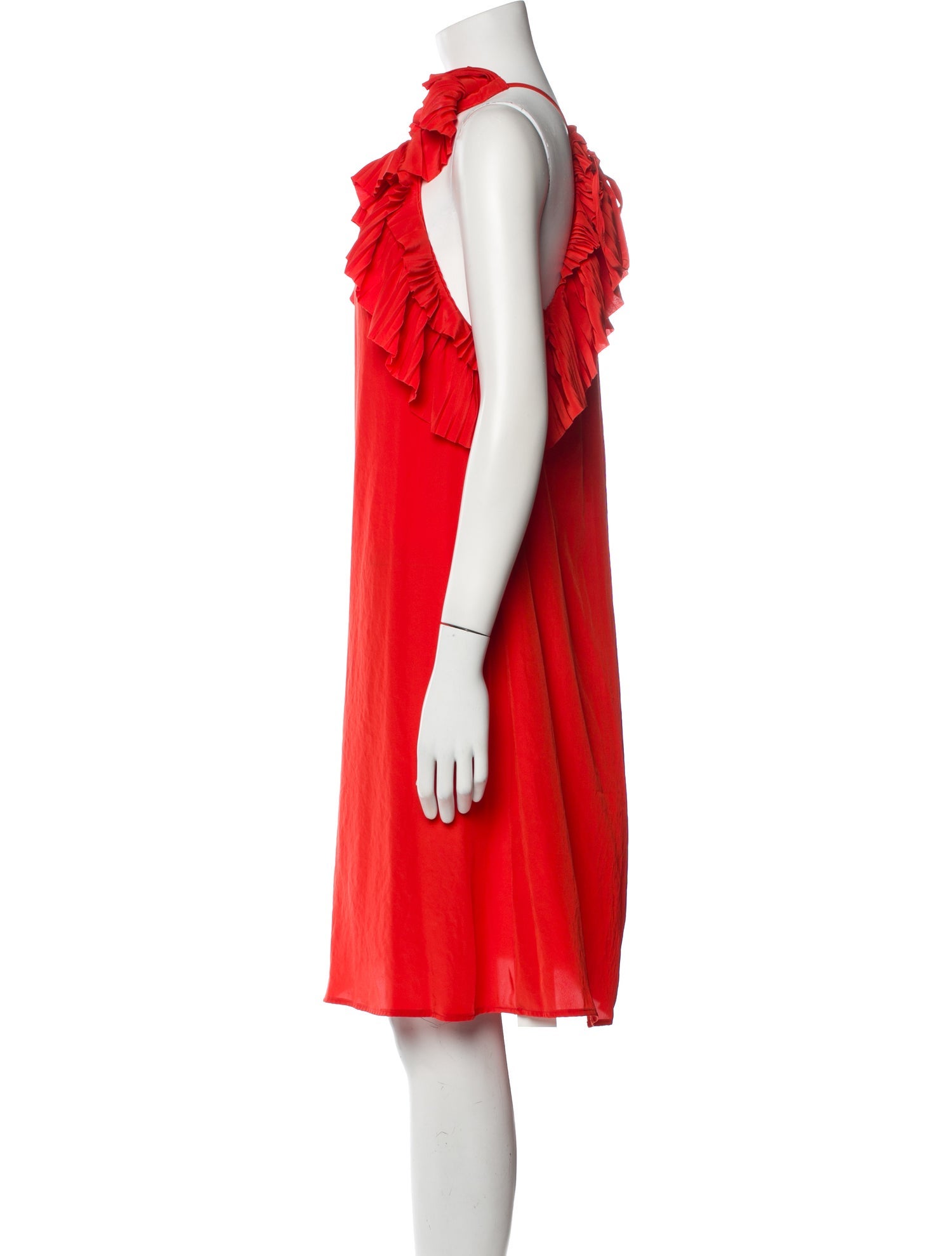 P.A.R.O.S.H. Mock Neck Knee-Length Dress w/ Tags