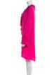 P.A.R.O.S.H. Tie Neck Knee-Length Dress
