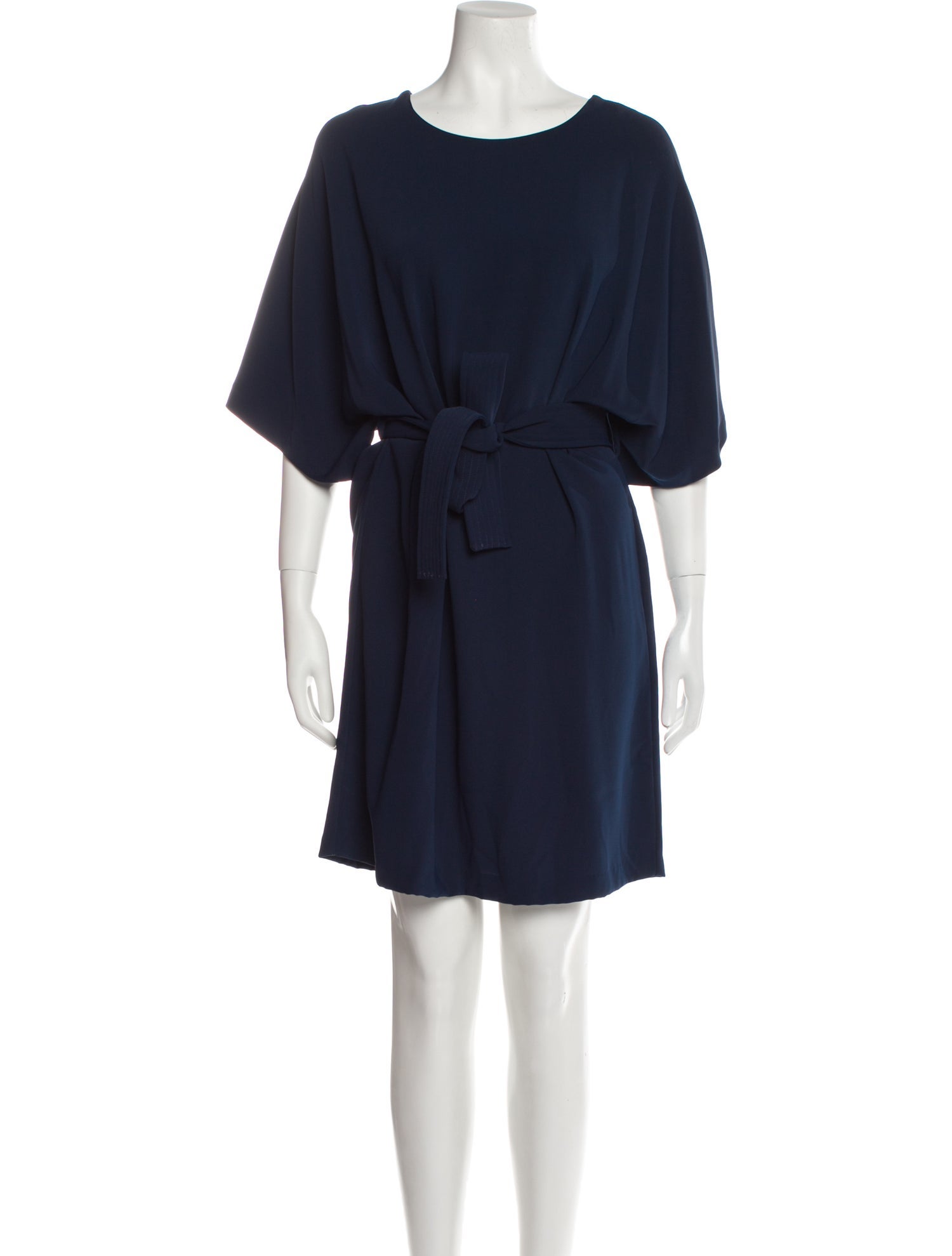 P.A.R.O.S.H. Scoop Neck Mini Dress