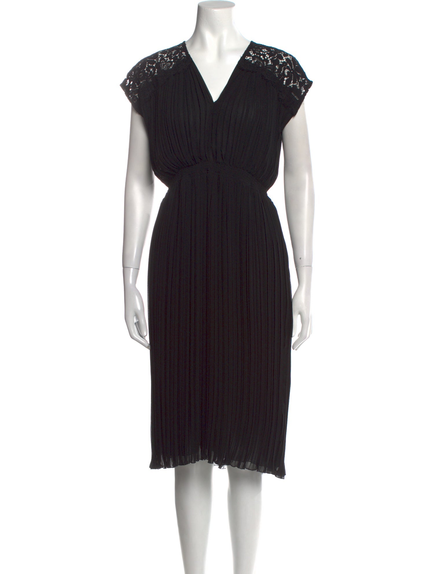 P.A.R.O.S.H. V-Neck Midi Length Dress w/ Tags