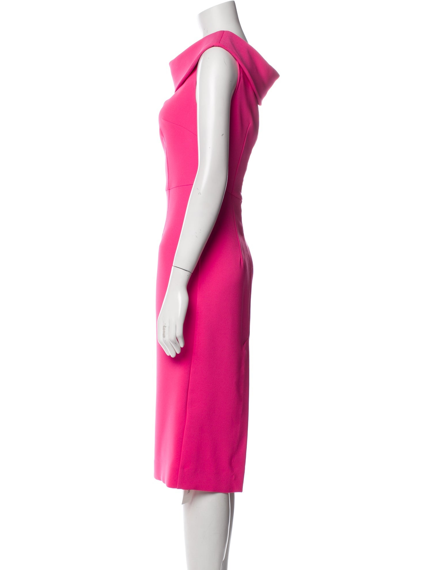 P.A.R.O.S.H. Cowl Neck Midi Length Dress w/ Tags