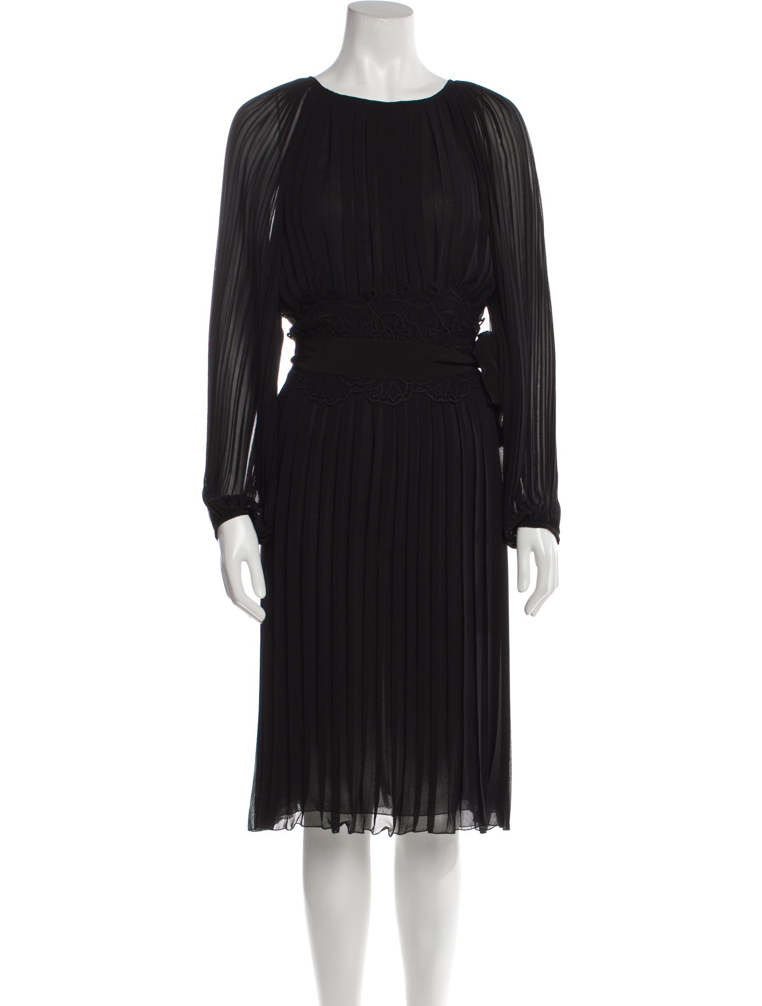 P.A.R.O.S.H. Bateau Neckline Midi Length Dress w/ Tags