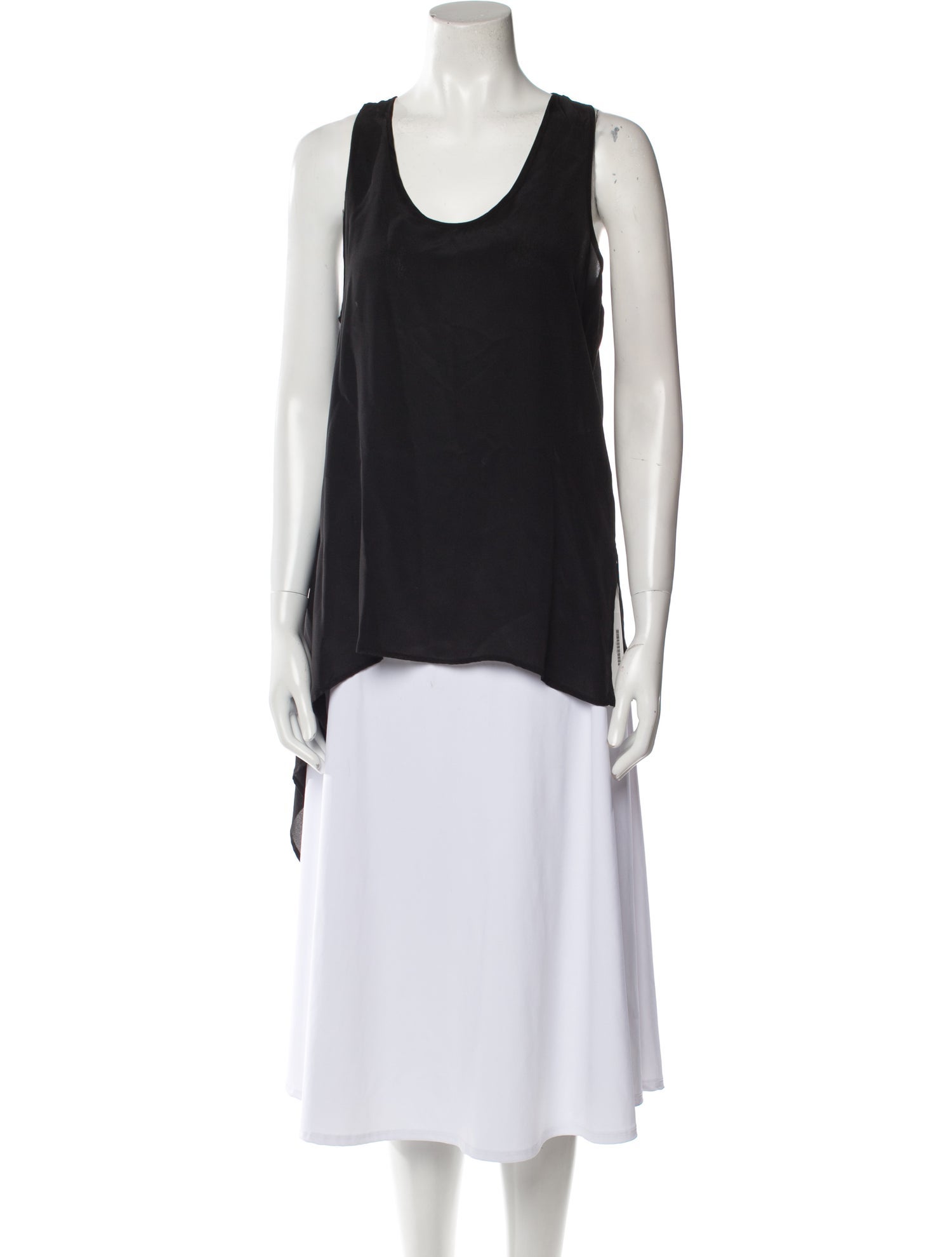 P.A.R.O.S.H. Silk Scoop Neck Top w/ Tags