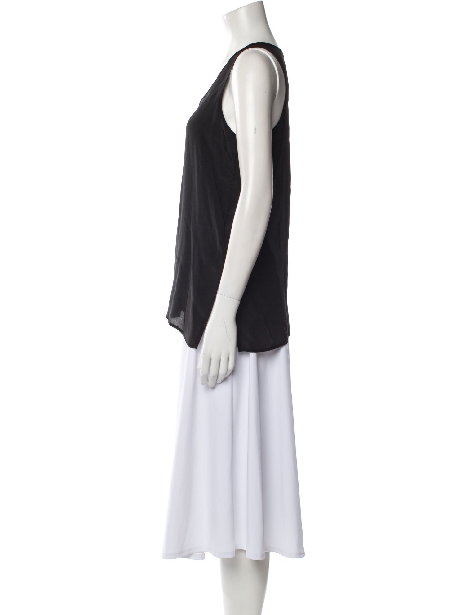 P.A.R.O.S.H. Silk Scoop Neck Top w/ Tags