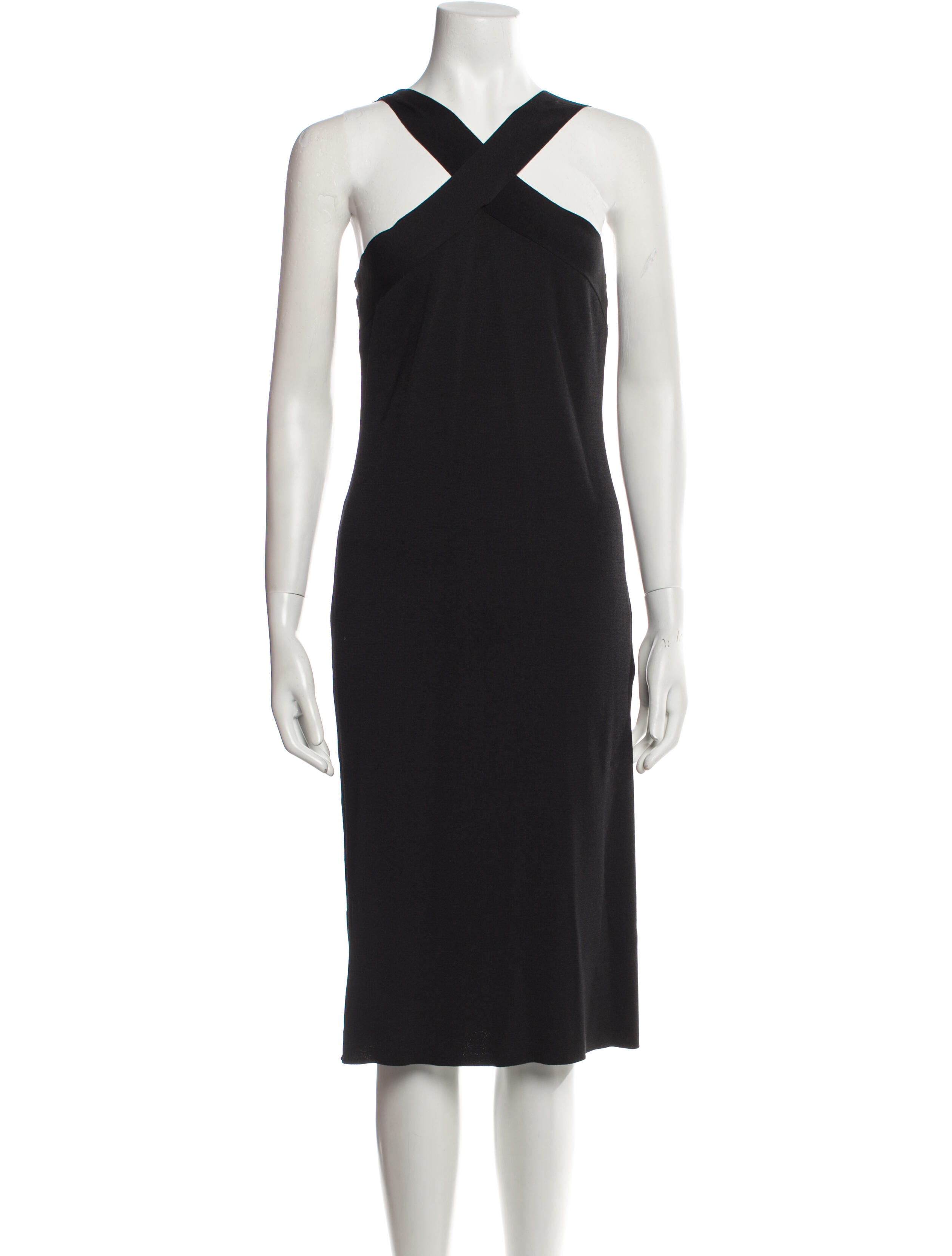 P.A.R.O.S.H. Halterneck Midi Length Dress w/ Tags