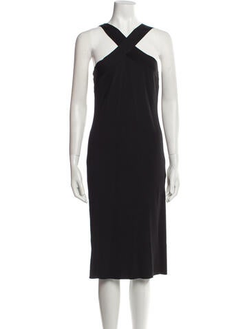 P.a.r.o.s.h. Dresses Halterneck Midi Length Dress L