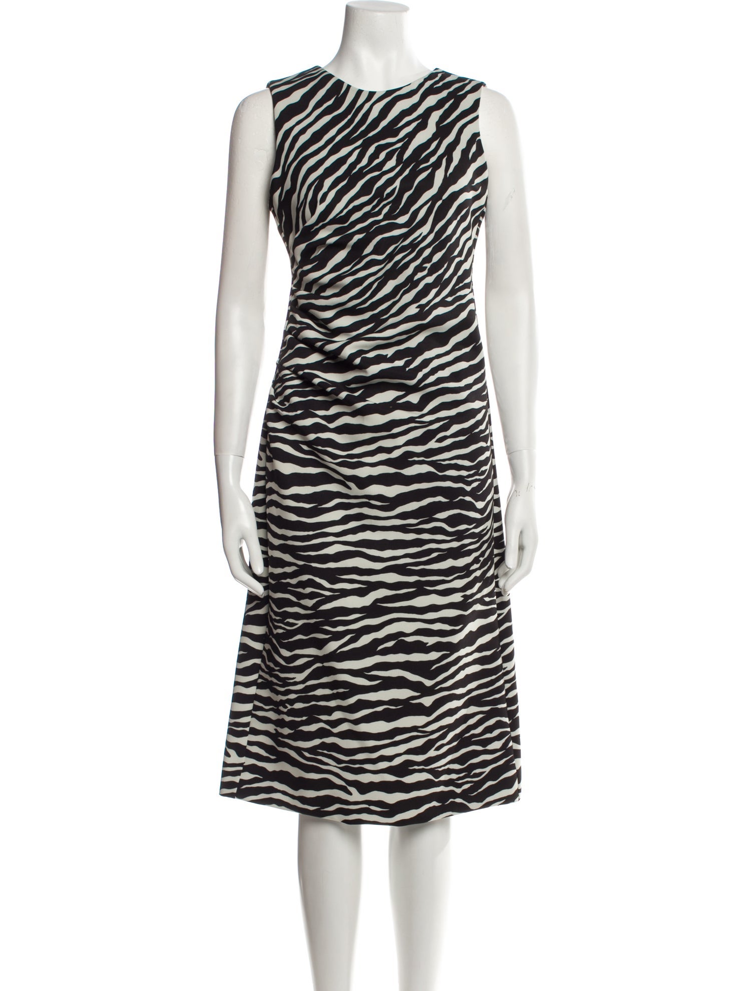 P.A.R.O.S.H. Animal Print Midi Length Dress w/ Tags