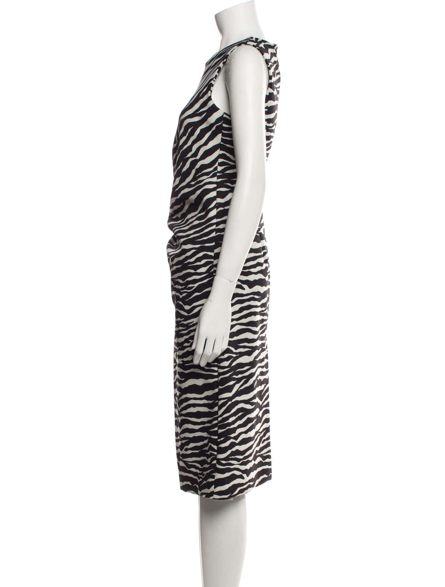 P.A.R.O.S.H. Animal Print Midi Length Dress w/ Tags