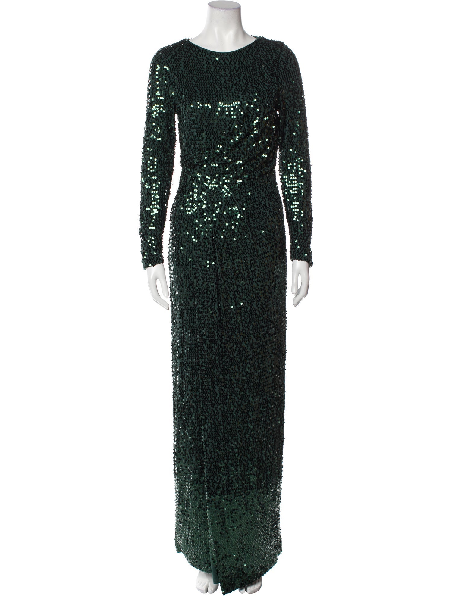 P.A.R.O.S.H. Crew Neck Long Dress