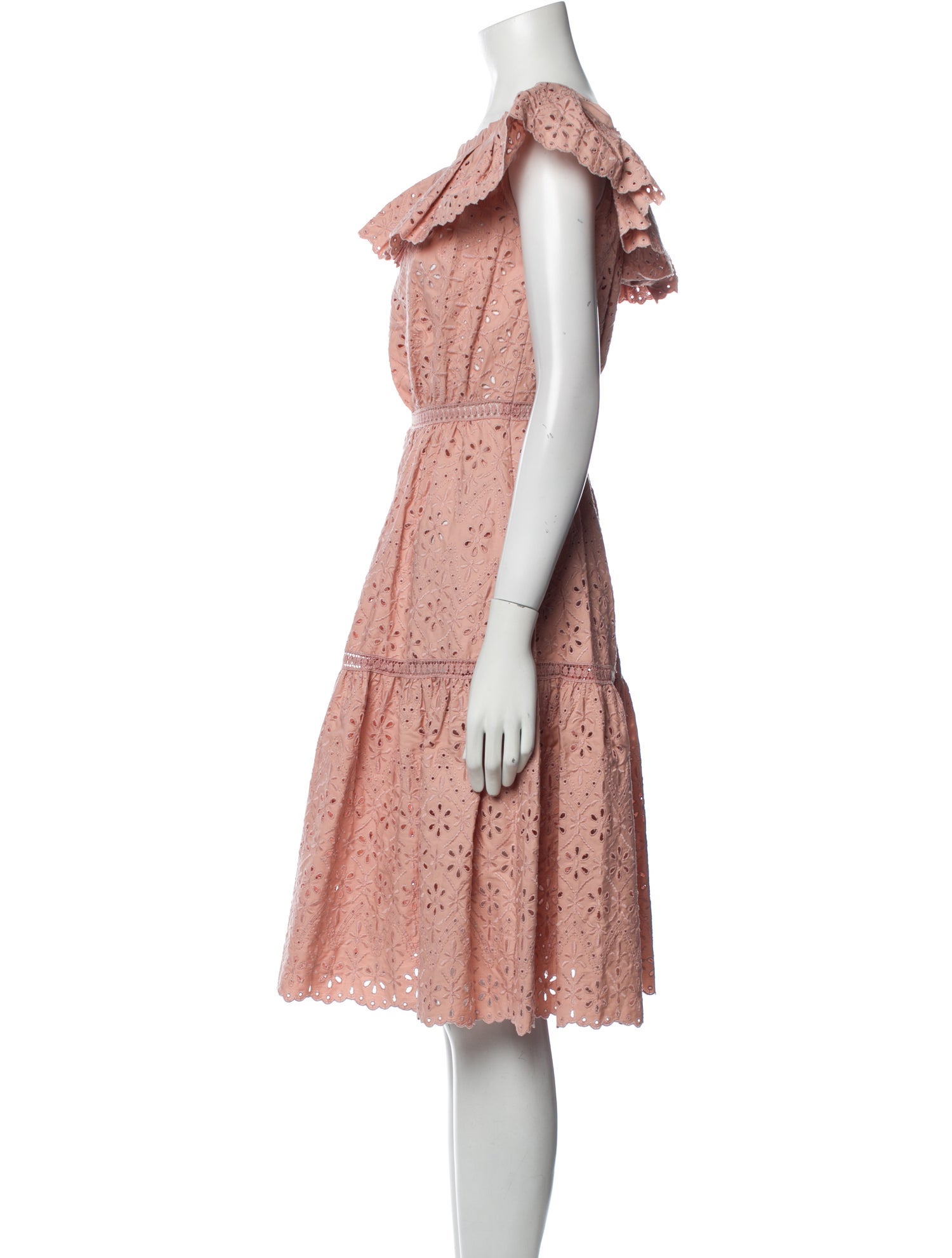 P.A.R.O.S.H. Lace Pattern Knee-Length Dress w/ Tags