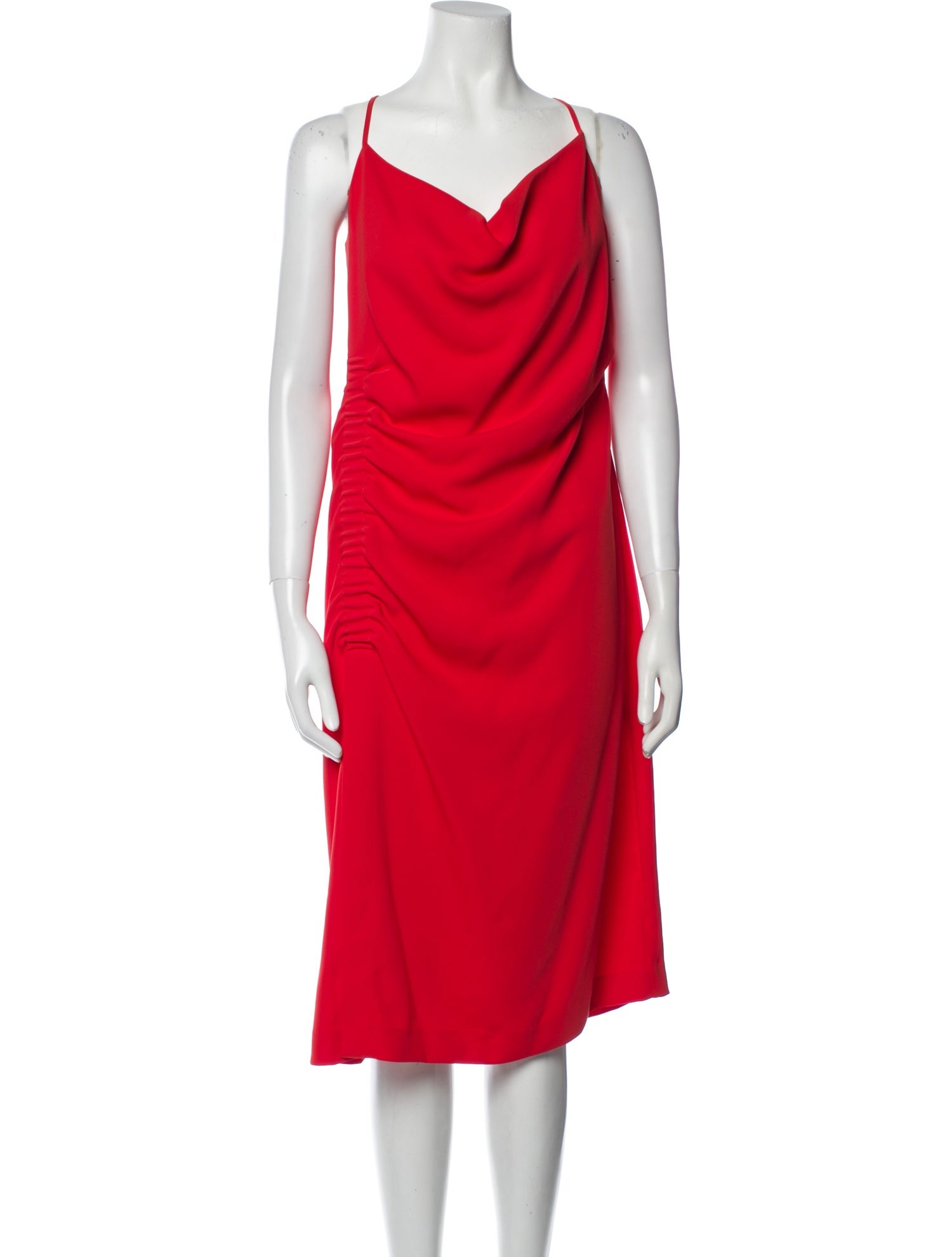 P.A.R.O.S.H. Cowl Neck Midi Length Dress w/ Tags