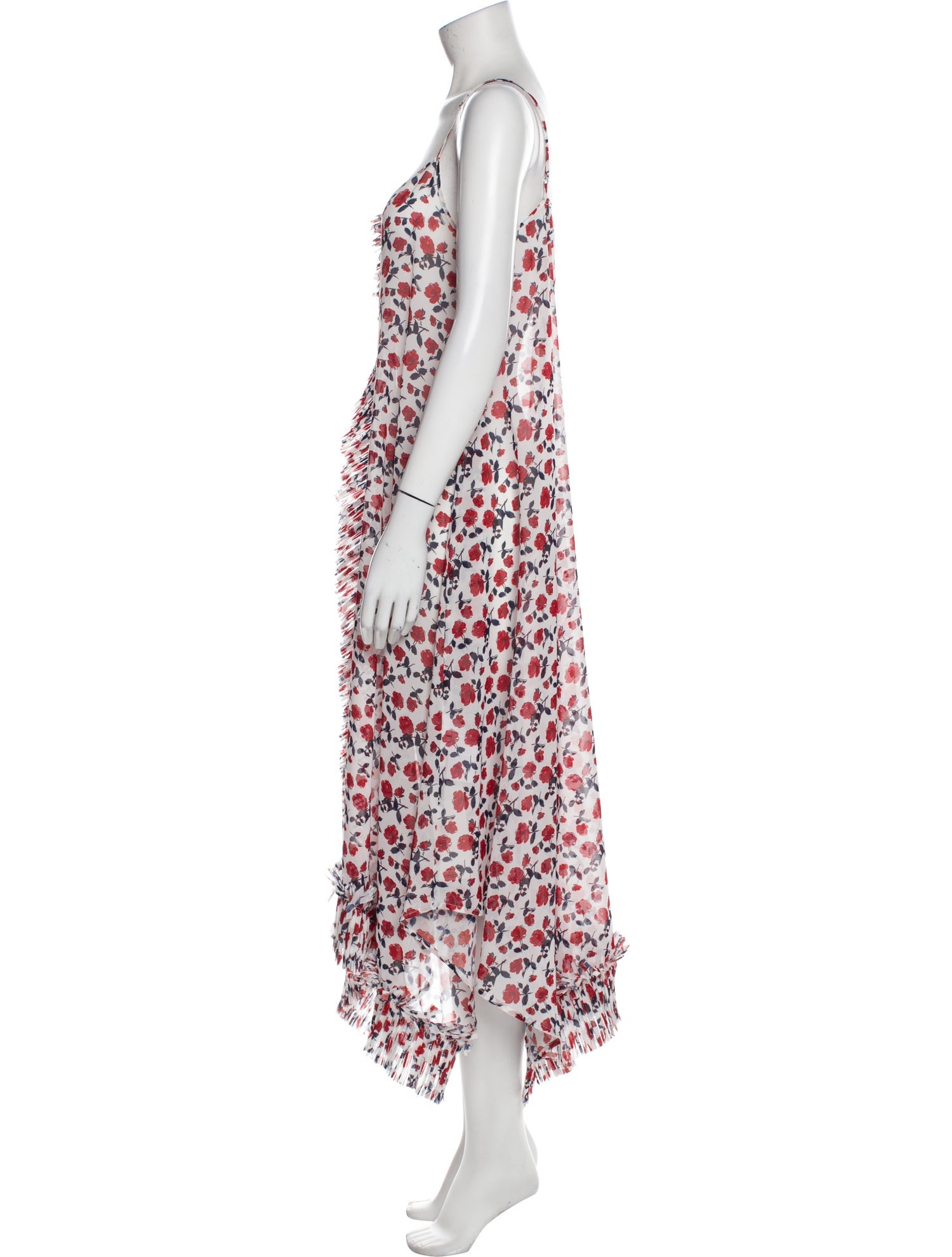 P.A.R.O.S.H. Floral Print Long Dress w/ Tags