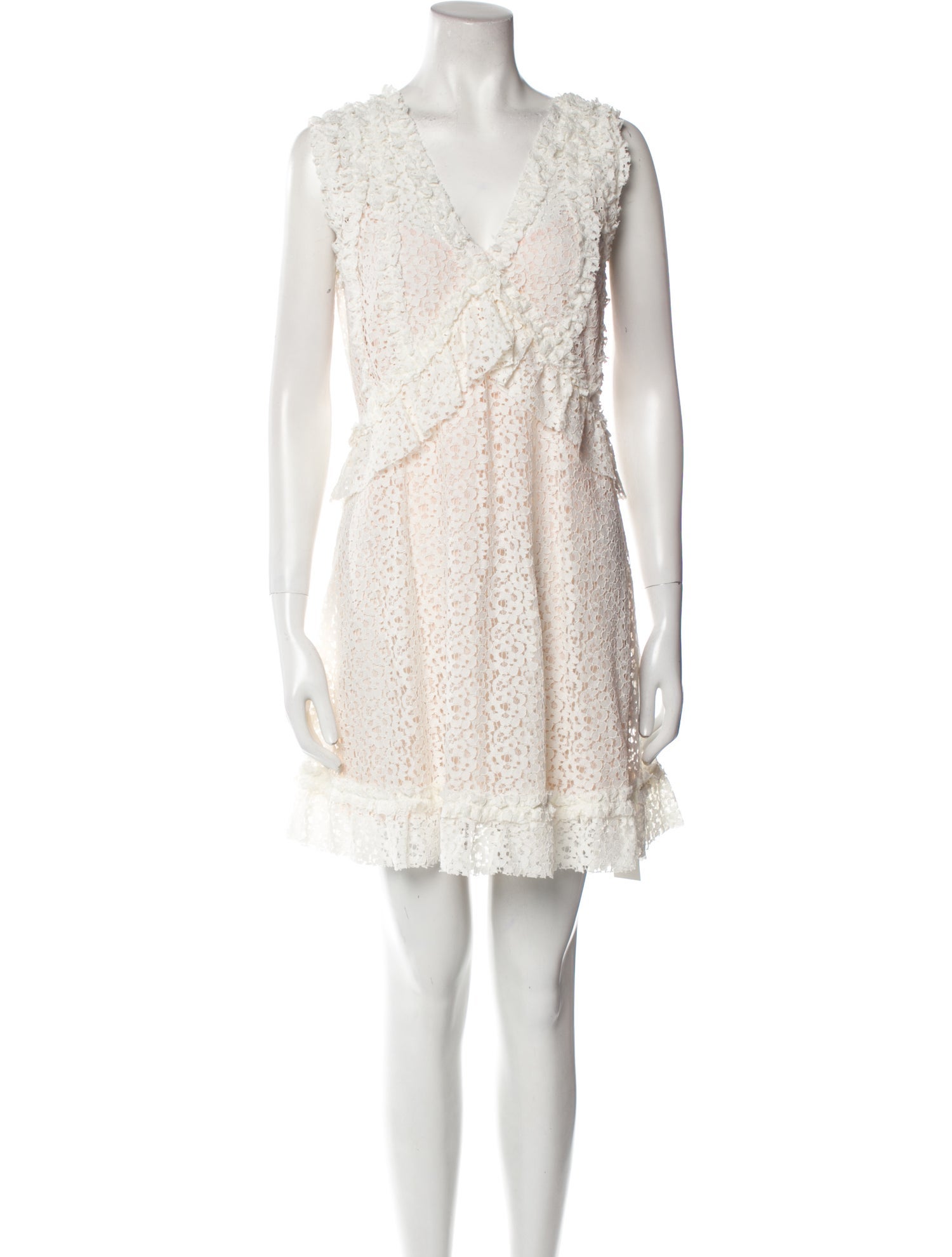 P.A.R.O.S.H. V-Neck Mini Dress w/ Tags