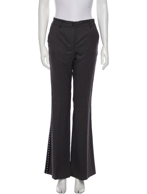 P.A.R.O.S.H. Virgin Wool Wide Leg Pants
