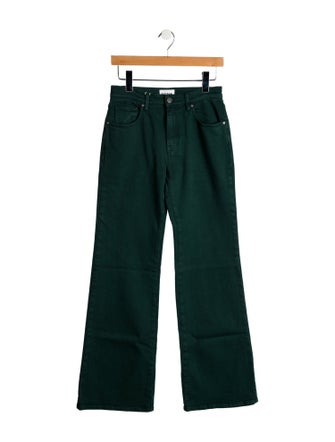 P.A.R.O.S.H. Mid-Rise Wide Leg Jeans