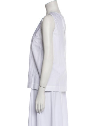 P.A.R.O.S.H. Crew Neck Sleeveless Top