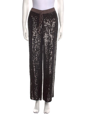 P.a.r.o.s.h. Pants Sequin Wide Leg S