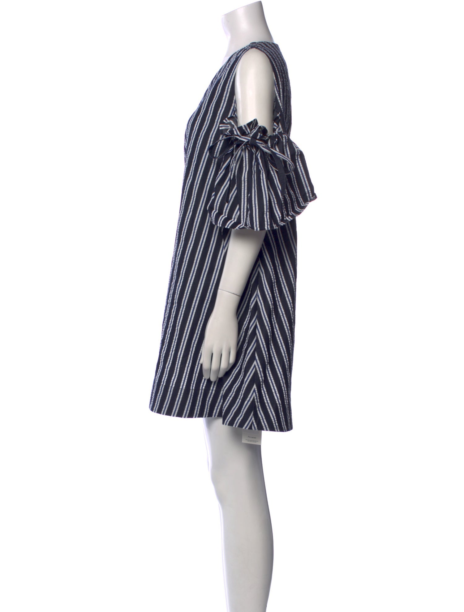 P.A.R.O.S.H. Striped Mini Dress
