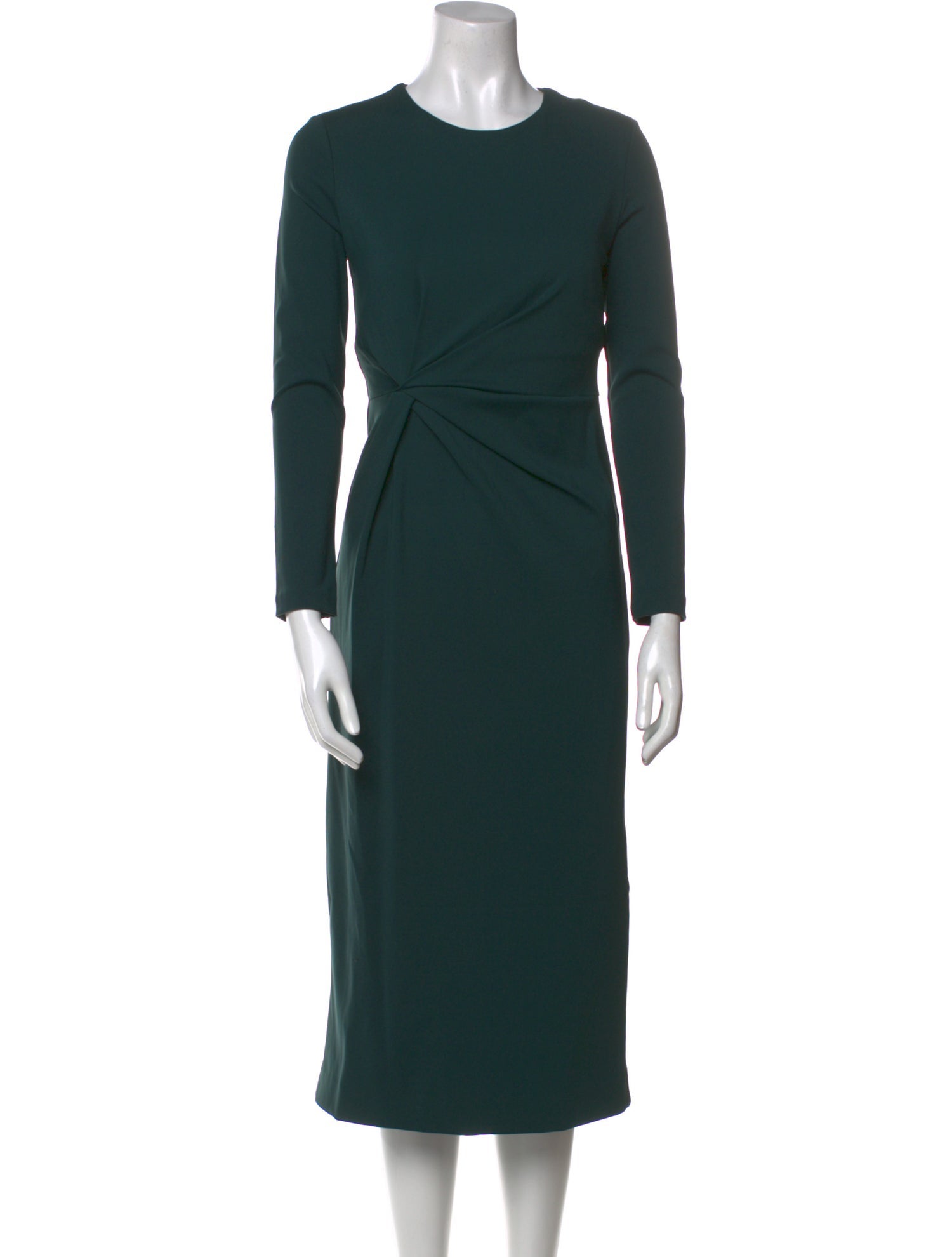P.A.R.O.S.H. Crew Neck Midi Length Dress