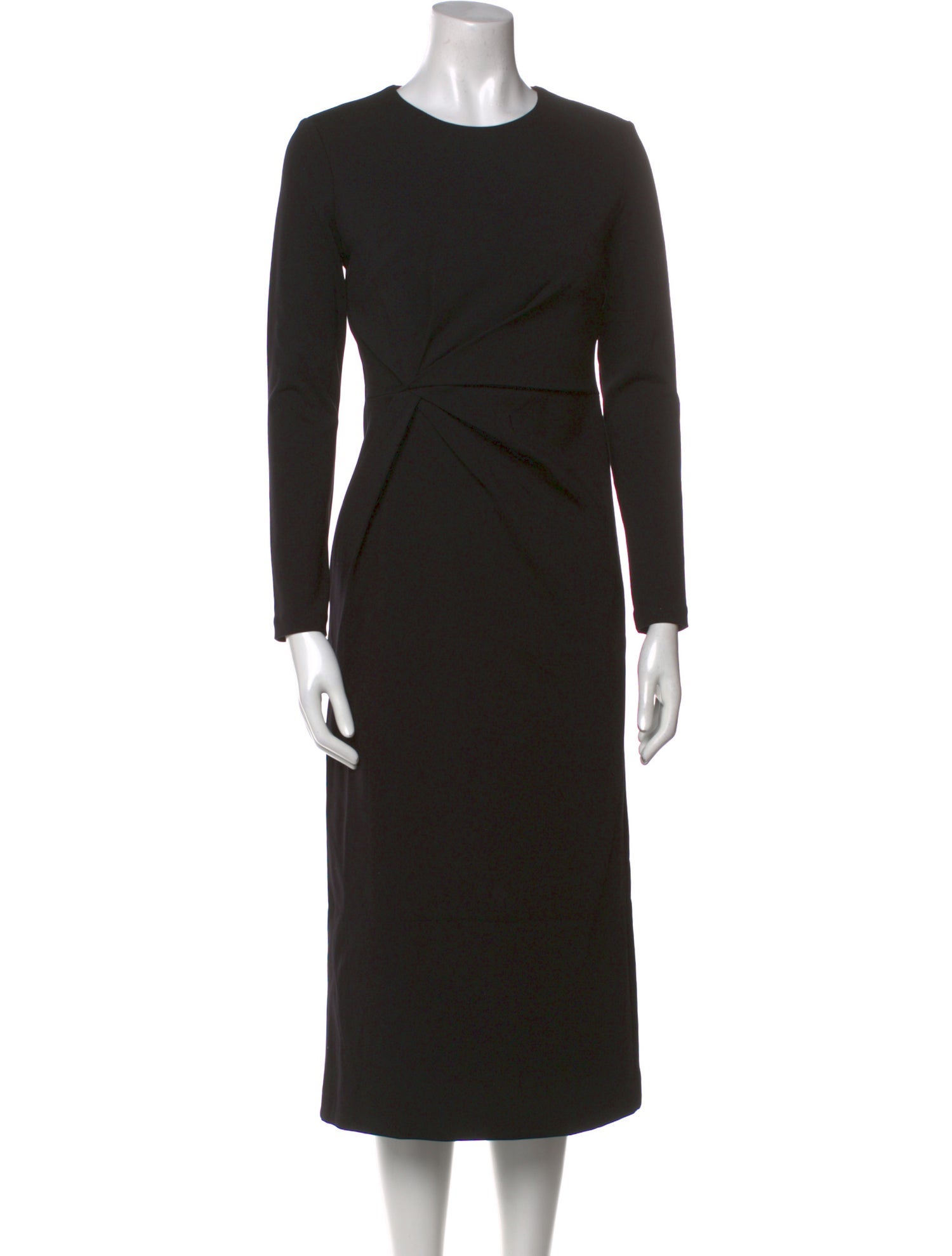 P.A.R.O.S.H. Crew Neck Midi Length Dress