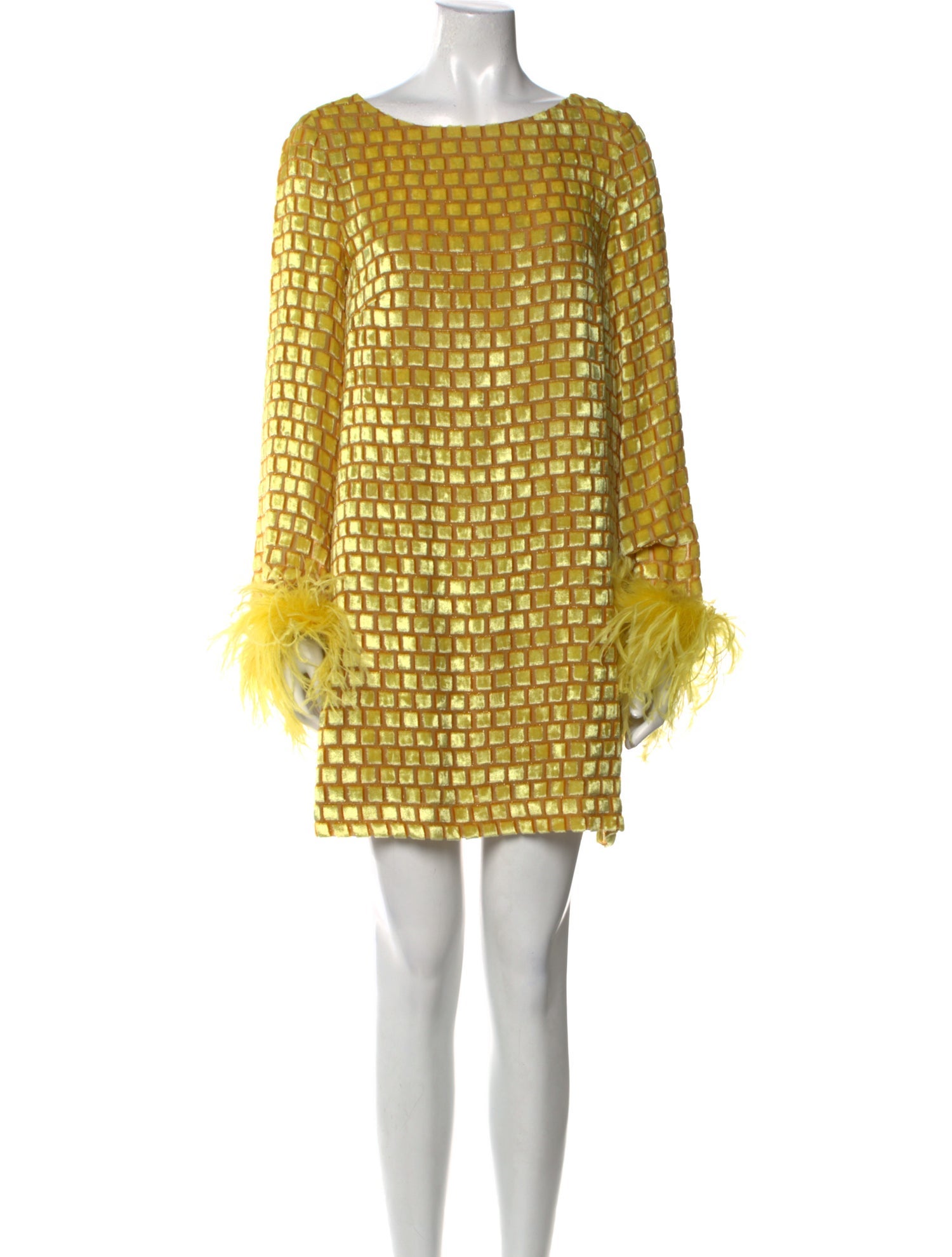 P.A.R.O.S.H. Plaid Print Mini Dress