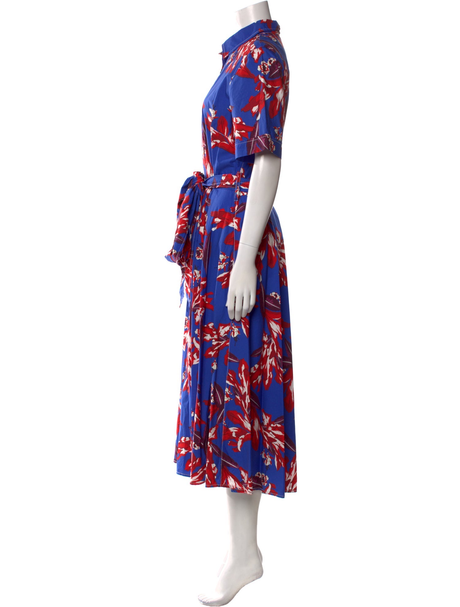 P.A.R.O.S.H. Floral Print Long Dress